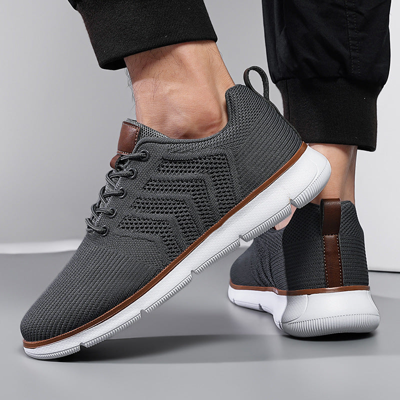 Lace-Up Mesh Sneaker für Herren – Bild 11 | LuxeStyle