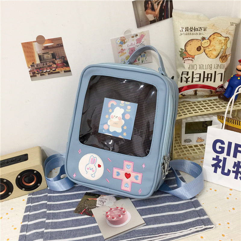 Nylon-Umhängetasche im Konsolen-Design | LuxeStyle