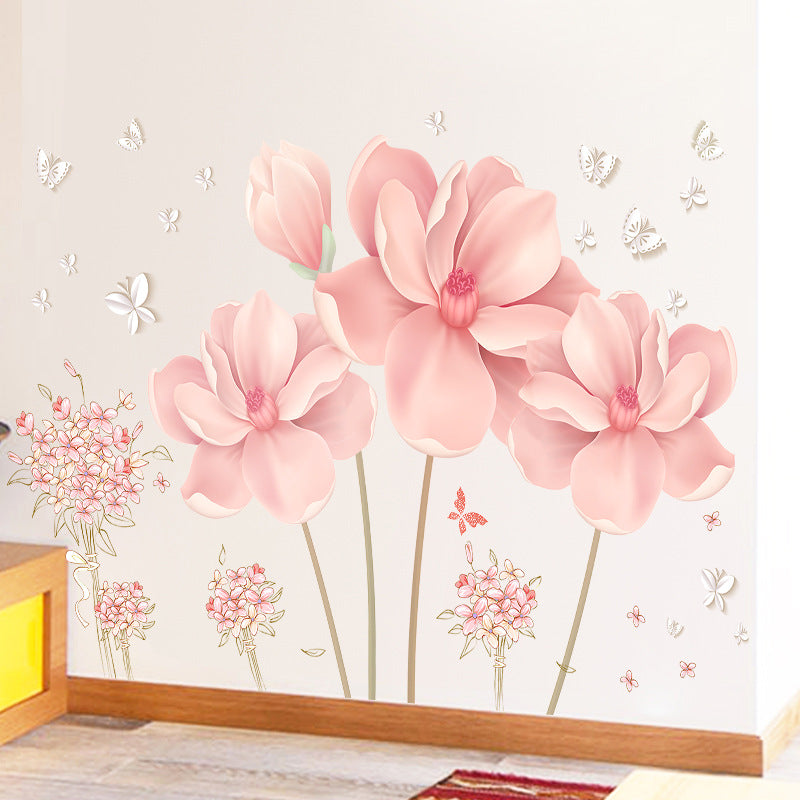 Wandsticker Schlafzimmer Blumen – Bild 2 | LuxeStyle