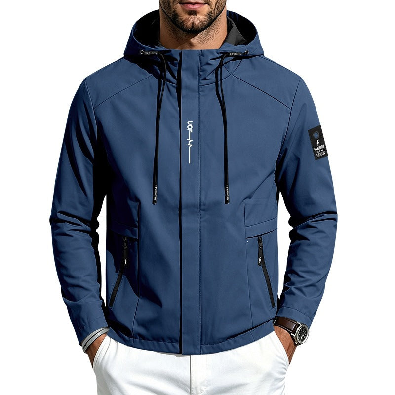 Leichte Kapuzenjacke für Herren