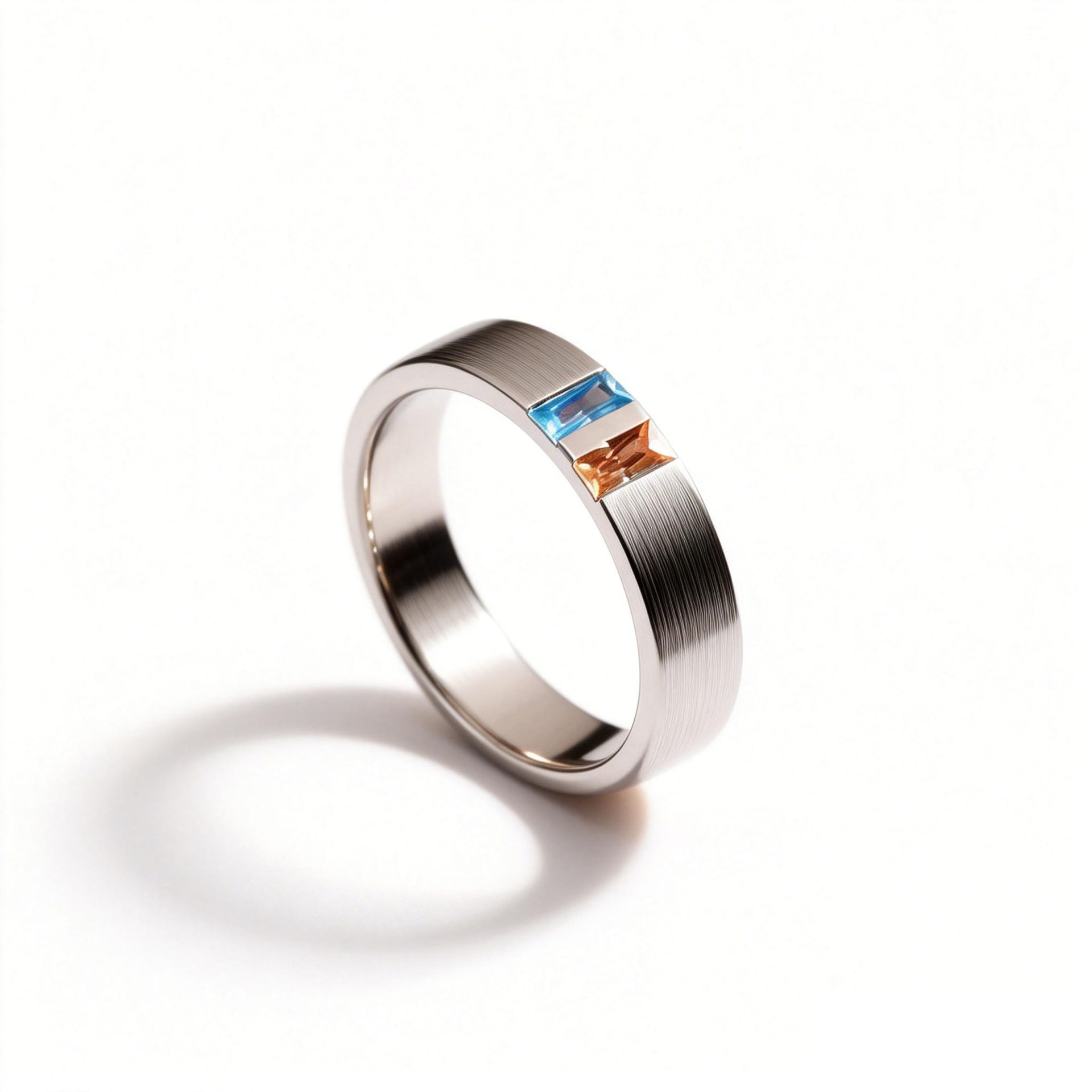 Kupfer-Zirkon Ring