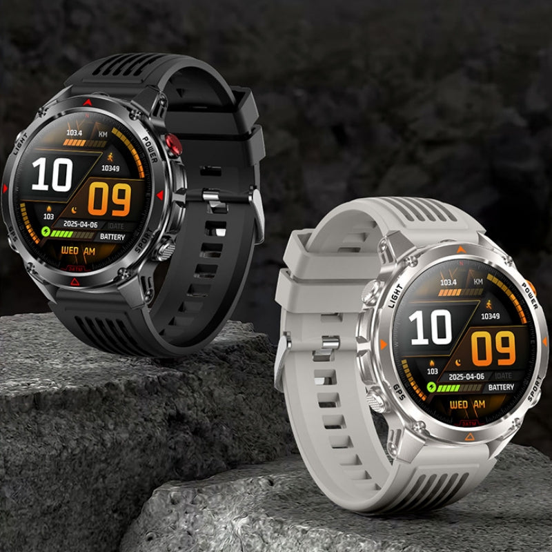 Smartwatch mit GPS und Bluetooth-Telefonie