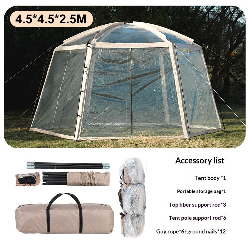 Hexagonales Outdoor-Zelt «Sternenhimmel»