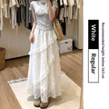 Patchwork Twill A-Linien Rock