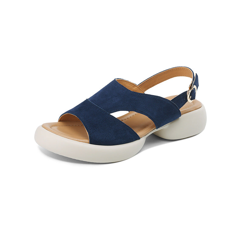 Französische Retro-Sandalen mit Riemchen – Bild 5 | LuxeStyle