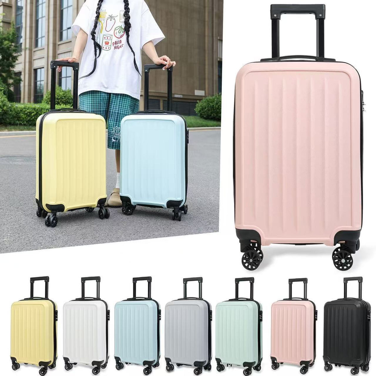 Leichter Rollkoffer mit 20 Zoll – Bild 5 | LuxeStyle