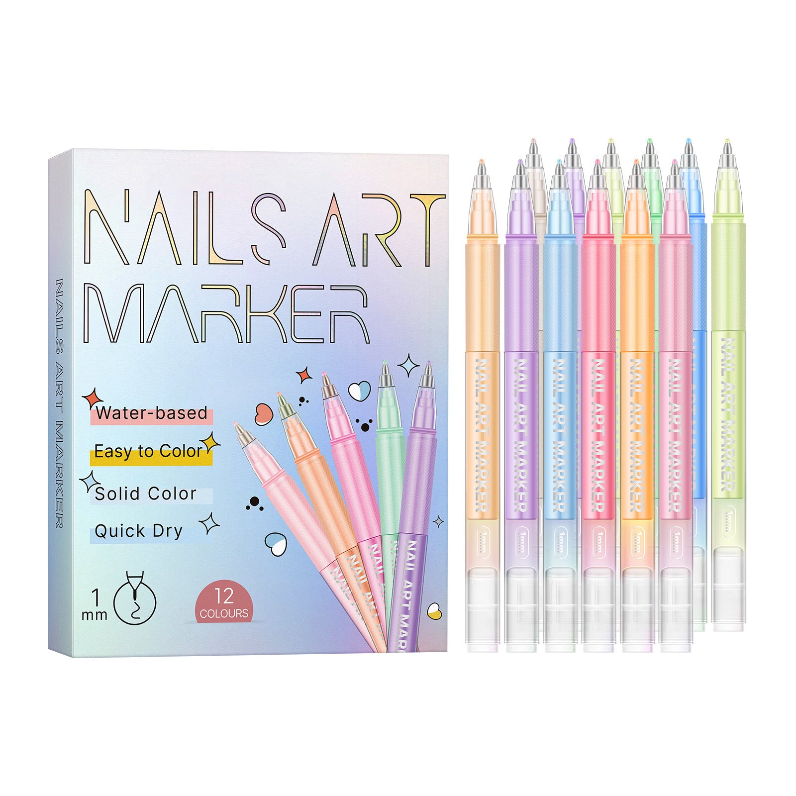 Graffiti Nail Art Stifte Set