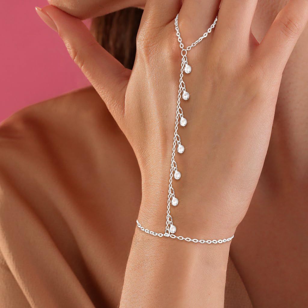 Gold-Edelstahl Fingerkette