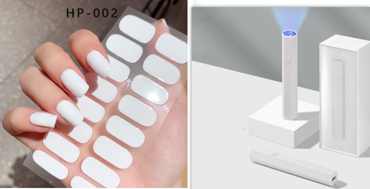 Blush UV Semi-Cured Gel-Nagelsticker – Bild 8 | LuxeStyle