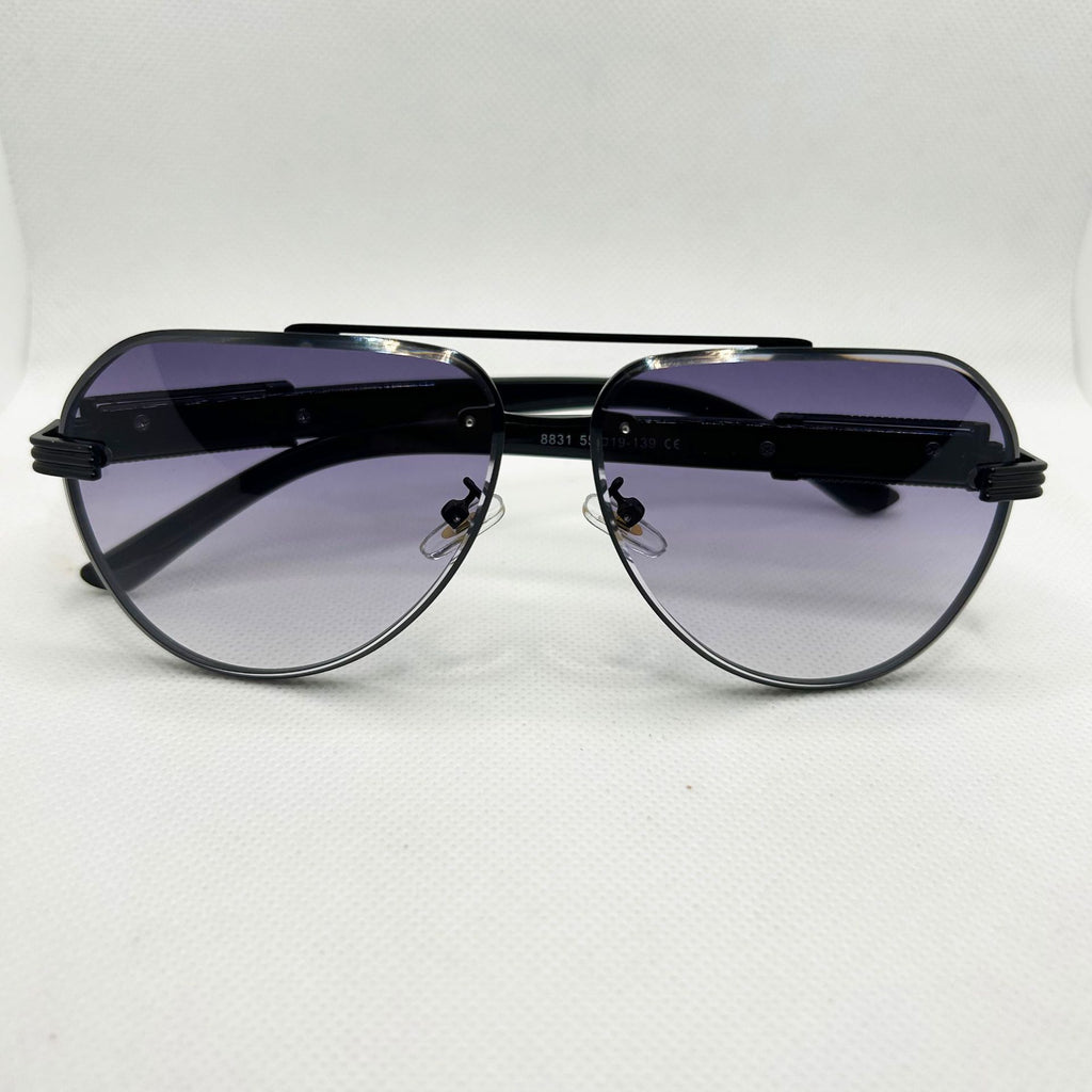 Randlose Sonnenbrille mit Leopardenkopf – Bild 1 | LuxeStyle