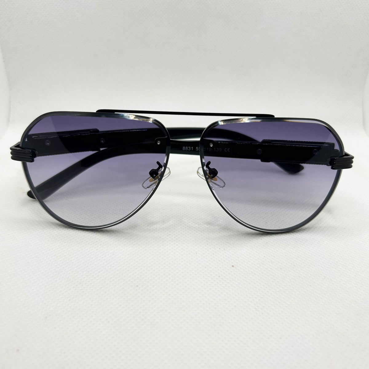 Randlose Sonnenbrille mit Leopardenkopf – Bild 1 | LuxeStyle