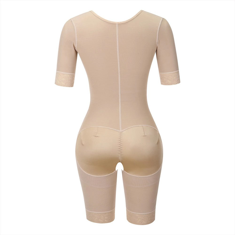 Taillenformender Jumpsuit mit Hüftstraffung