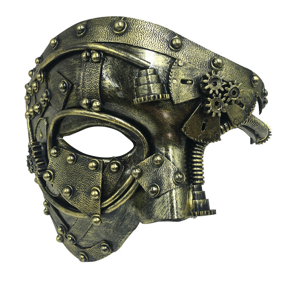Steampunk Halbmaske für Maskenbälle
