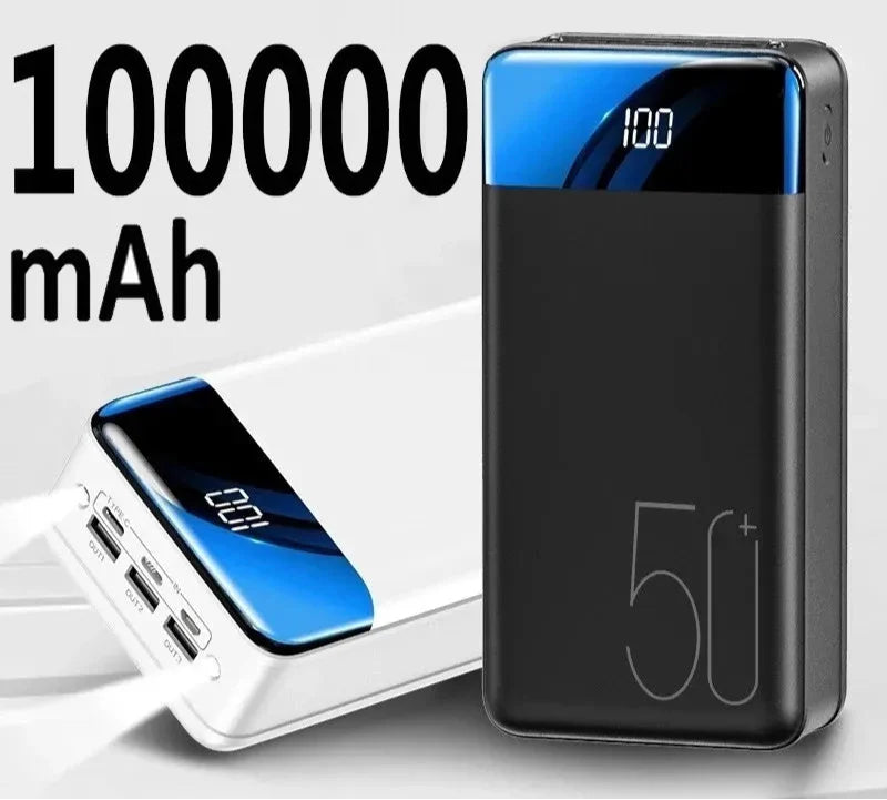 Outdoor Powerbank mit 50000 mAh Kapazität