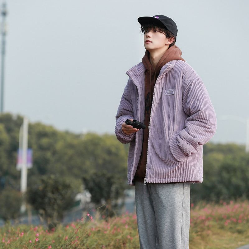 Winter Corduroy Cotton Coat