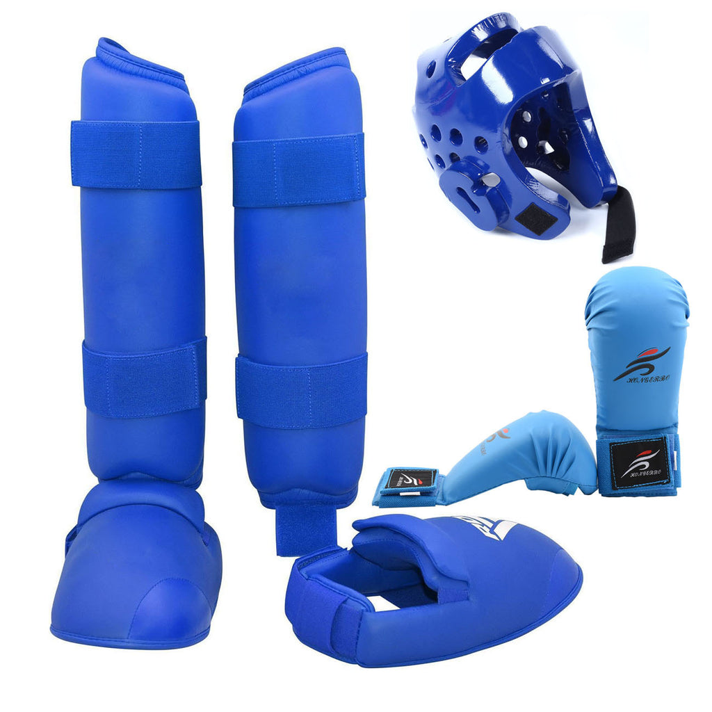 Karate Taekwondo Schienbein- und Kopfschutz-Set – Bild 13 | LuxeStyle