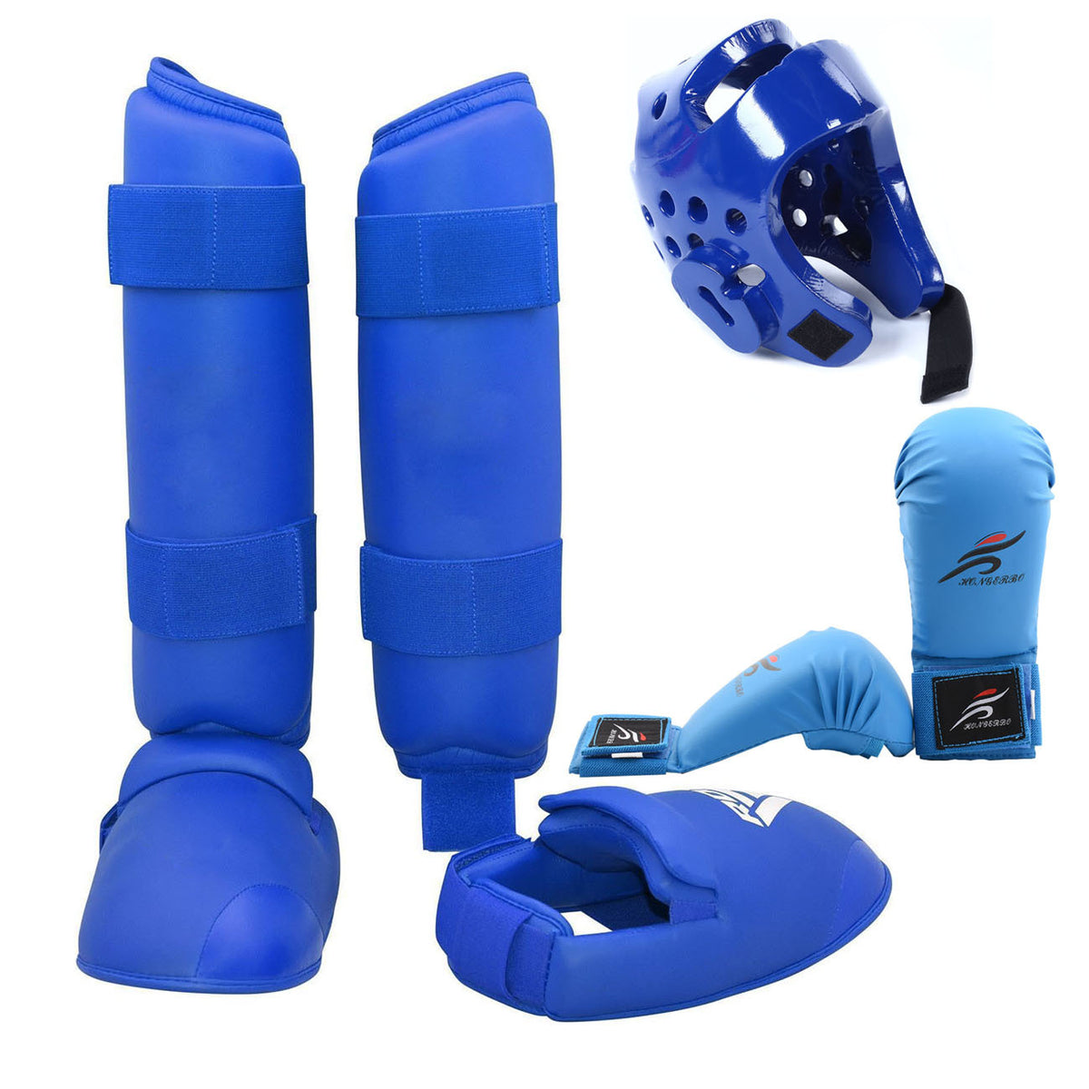 Karate Taekwondo Schienbein- und Kopfschutz-Set – Bild 13 | LuxeStyle