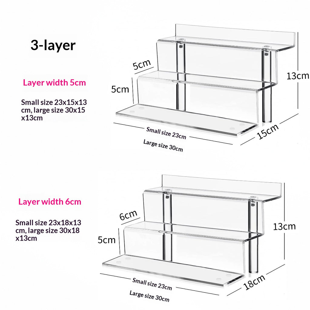 Transparenz-Regal mit LED-Licht – Bild 2 | LuxeStyle
