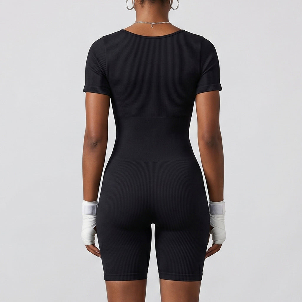 Yoga Bodysuit Shorts-Stil