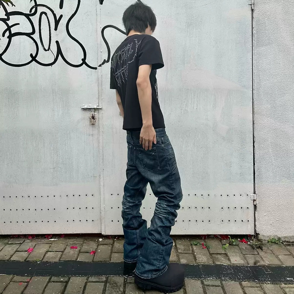 Distress-Jeans Slim-fit