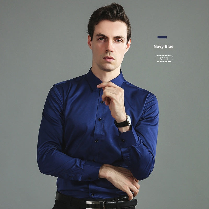 Business Hemd mit 4-Wege-Stretch – Bild 5 | LuxeStyle