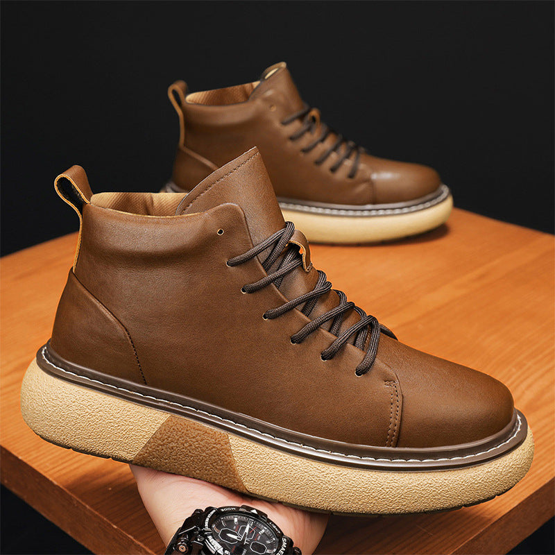 Herren High-top Martin Freizeitschuhe – Bild 6 | LuxeStyle