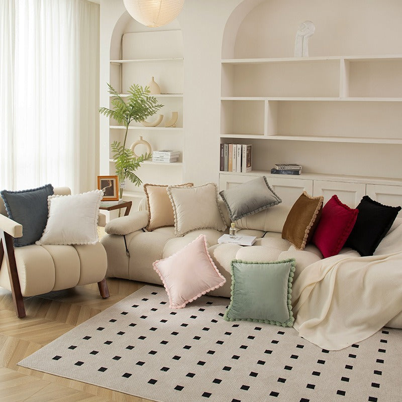 Samtkissenbezug mit Spitze – Bild 13 | LuxeStyle