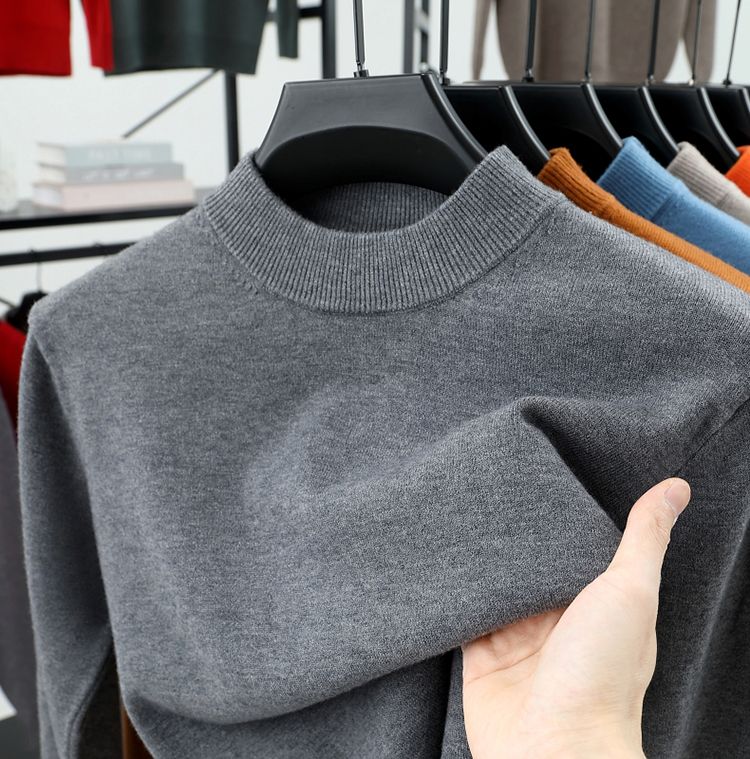 Herren-Halb-Hals-Pullover