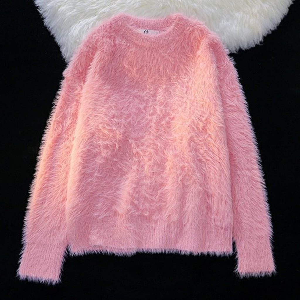 Warmer Strickpullover für Damen