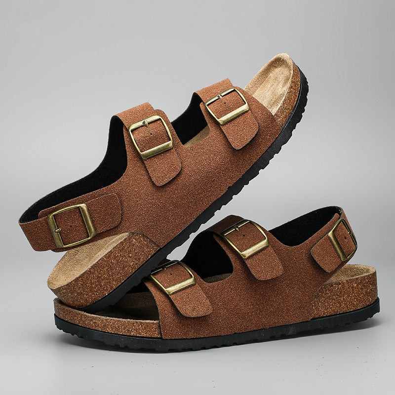 Herren Outdoor-Sandalen mit rutschfester Sohle
