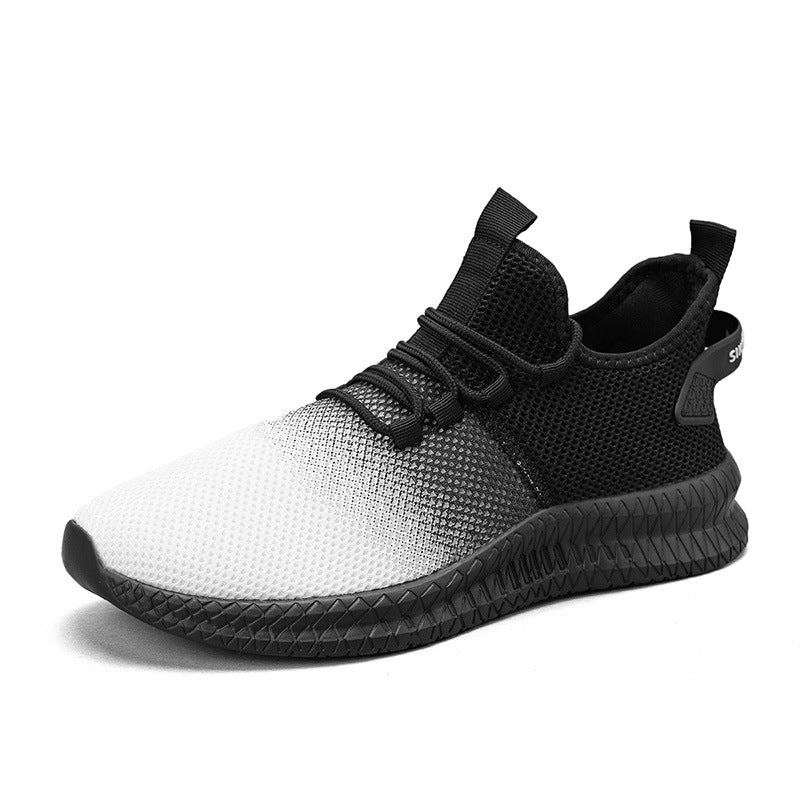 Low Top Mesh Sneaker mit Farbverlauf – Bild 3 | LuxeStyle
