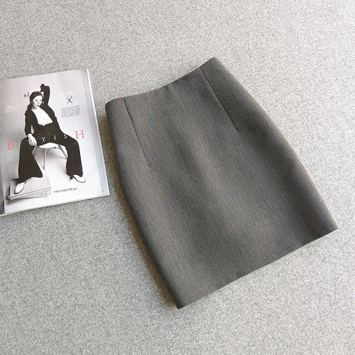 A-Linien Minirock mit hohem Bund – Ansicht 2