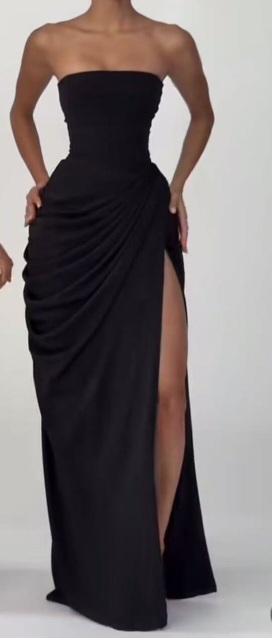 Asymmetrischer Plisseerock mit Schlitz – Bild 9 | LuxeStyle