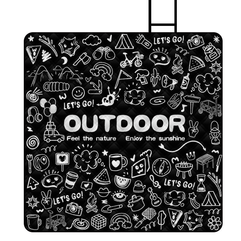 Picknickdecke im Schwarz-Weiss-Stil – Bild 7 | LuxeStyle