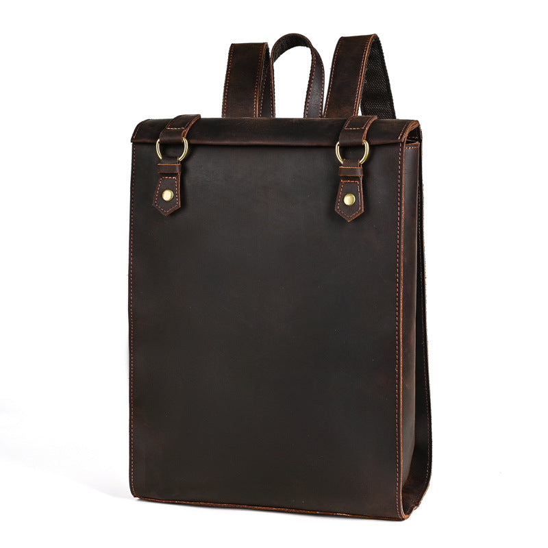 Vintage Rucksack aus Crazy Horse Leder – Bild 2 | LuxeStyle