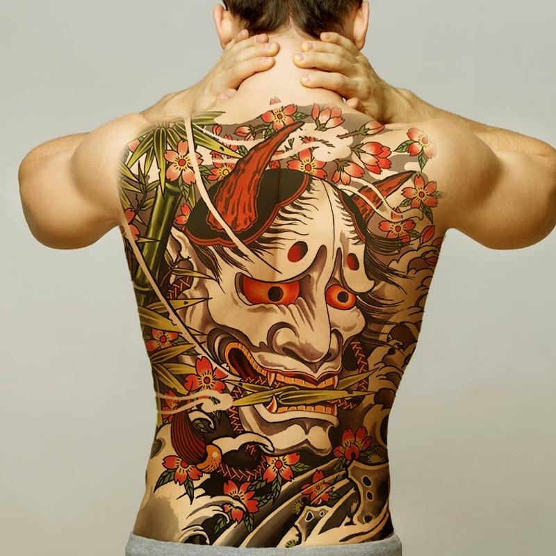 Rücken-Tattoo-Sticker