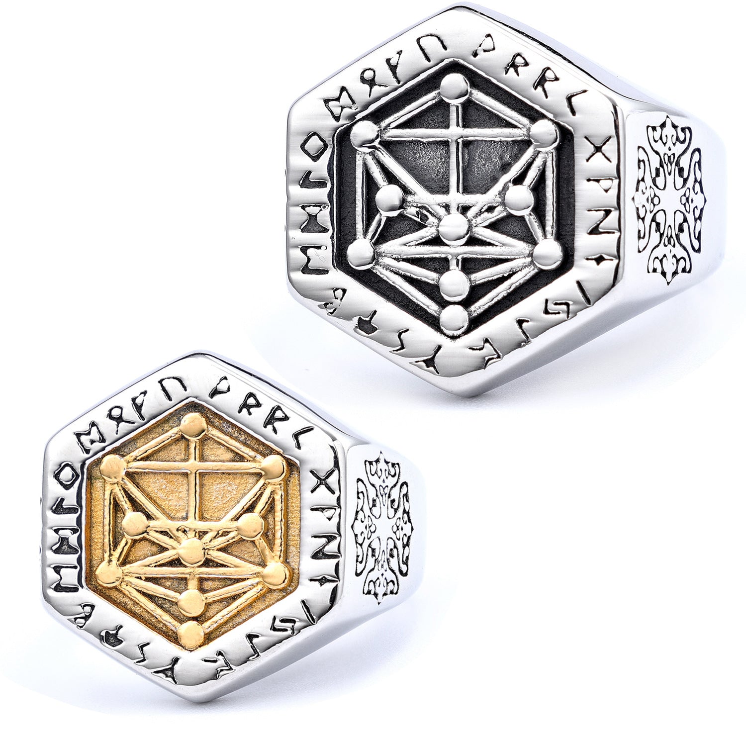 Viking Edelstahl Herren Ring