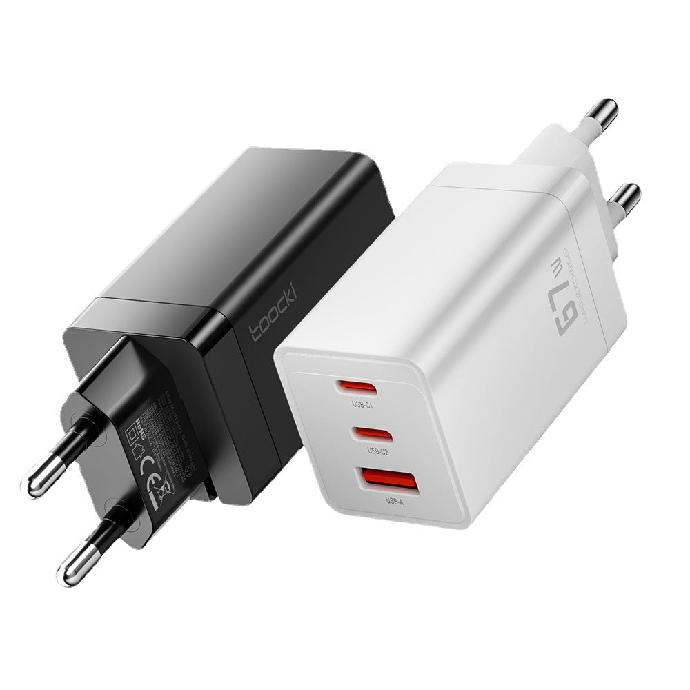 67W GaN 3-Port Schnellladegerät