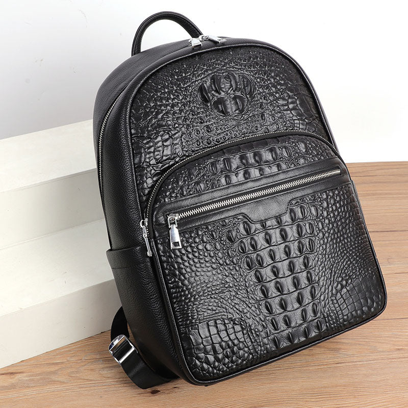 Backpack Fashion Travel Männer Lederrucksack – Bild 2 | LuxeStyle