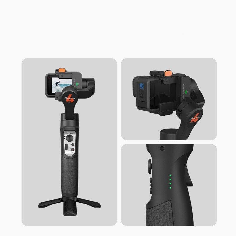 Gimbal Anti-Shake Stabilisator für Action-Kameras