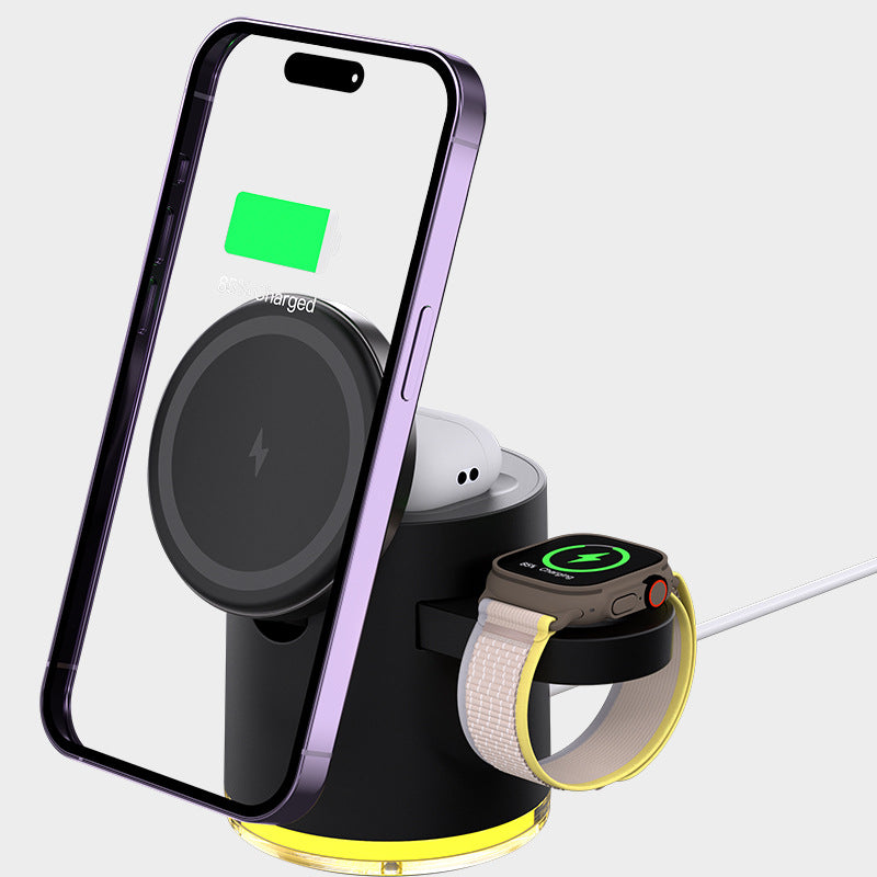 Faltbares 3-in-1 Wireless Ladegerät