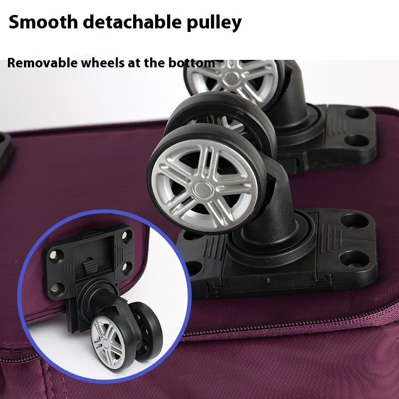 Reisetasche mit Nass- und Trockenfach, 36-55L