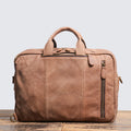 Lederrucksack gross – Vintage Braun