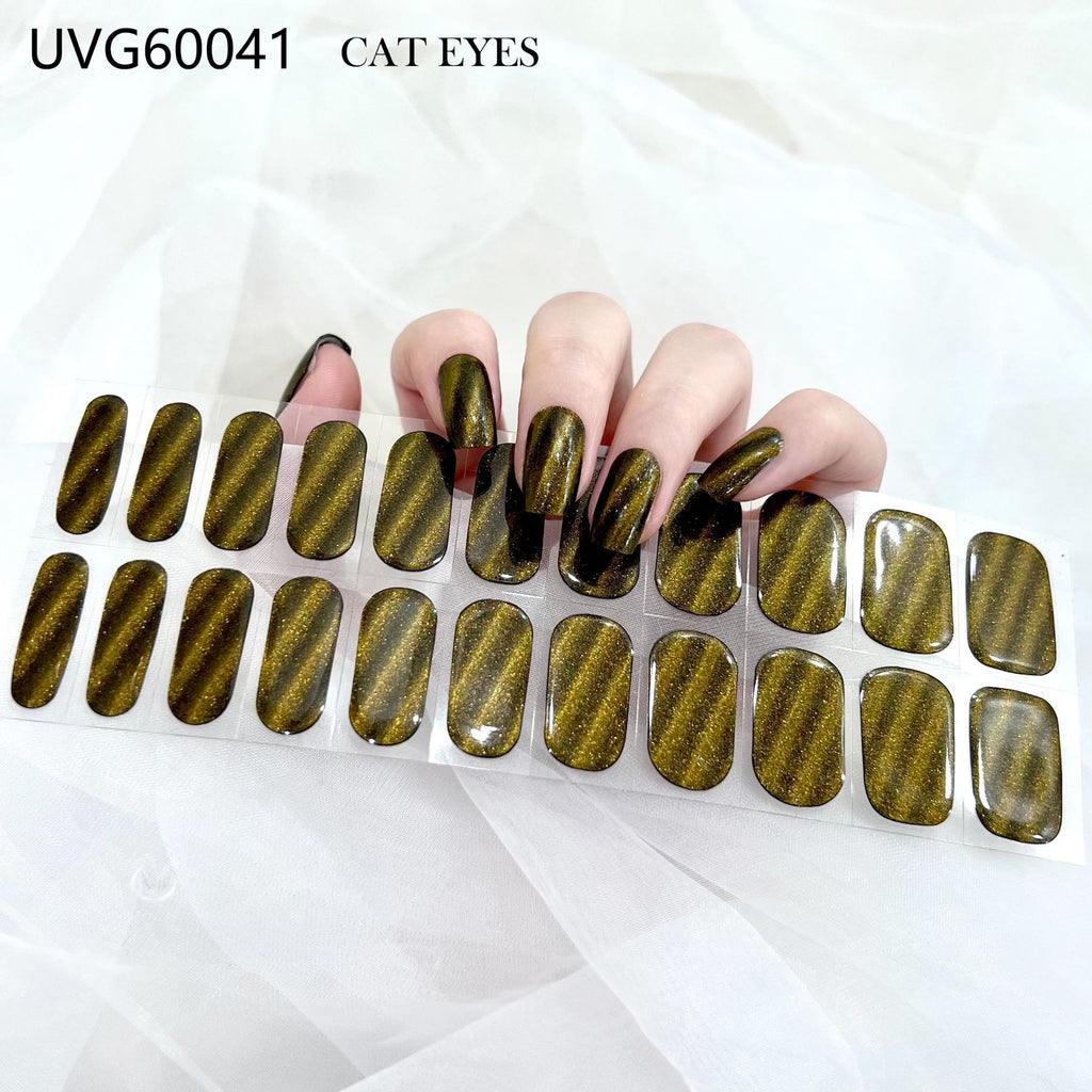 UV Gel Nagelsticker Semi-Cured