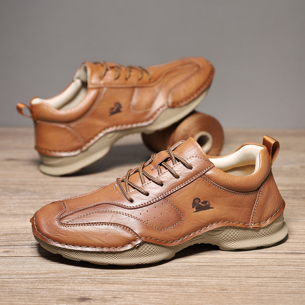 Herren Leder-Sneaker – Bild 1 | LuxeStyle
