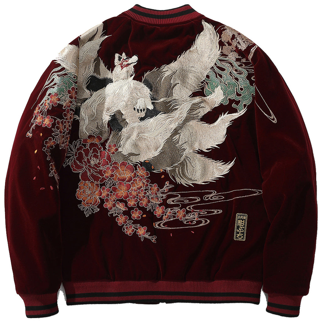 Herren Freizeitjacke bestickt – Relaxed Fit