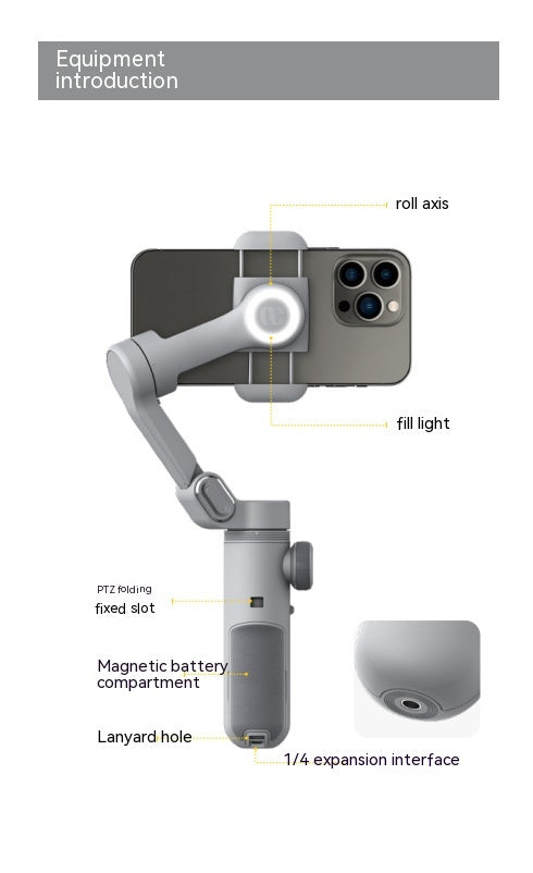 Intelligenter 3-Achsen-Stabilisator
