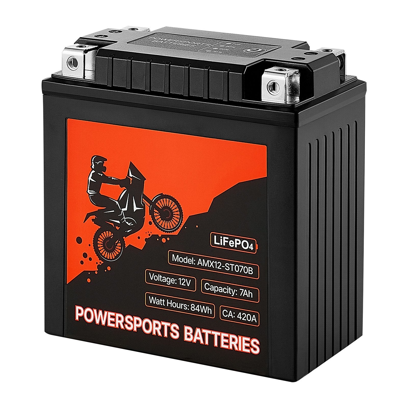 Motorradbatterie 12V 7Ah – Hohe Leistung