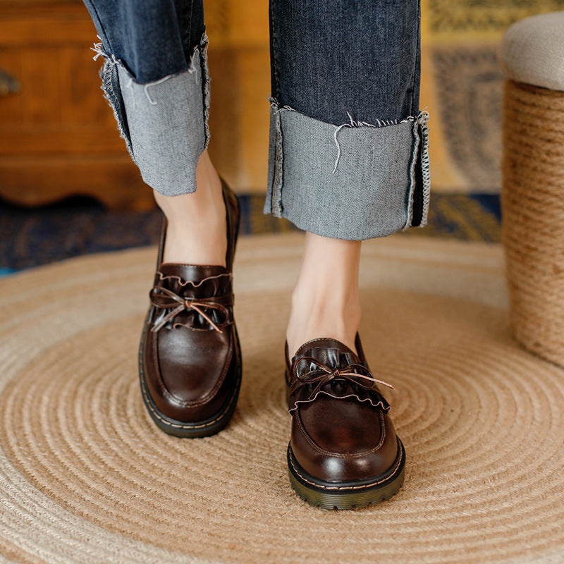 Runde Chunky Heels