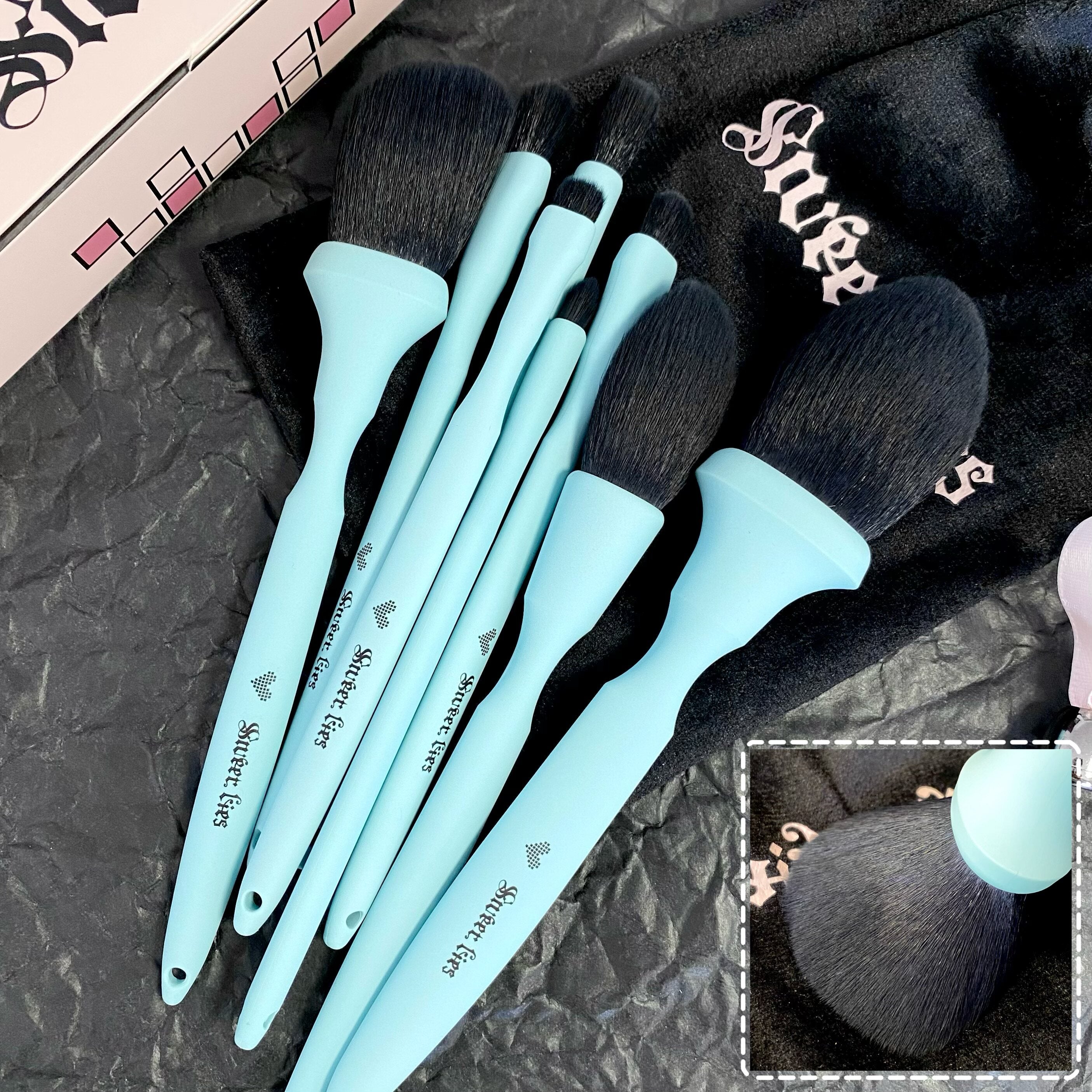 Ultra-Soft 8-teiliges Make-up Pinselset